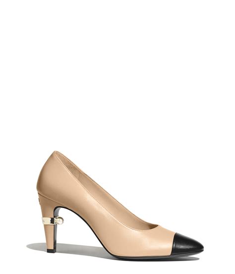 chanel pump beige